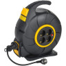Удлинитель на катушке IEK TWIST 4х20м с заземл. Автосмотка 16А IP20 ПВС 3х1,5 TW-KP27-16-04-20